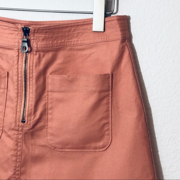 SUMMER CLOSEOUT ☀️ \Madewell\• A-Line Zip Skirt - Picture 4 of 11